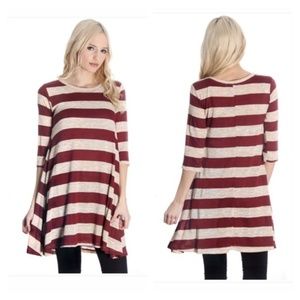 Tops - Striped top Tops - Striped top